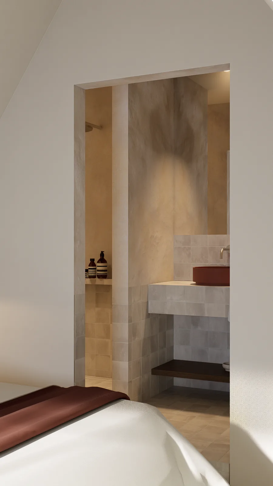 Project KNV, intiem wooninterieur in nachtblauw maatwerk en linnen — foto 12 van 17