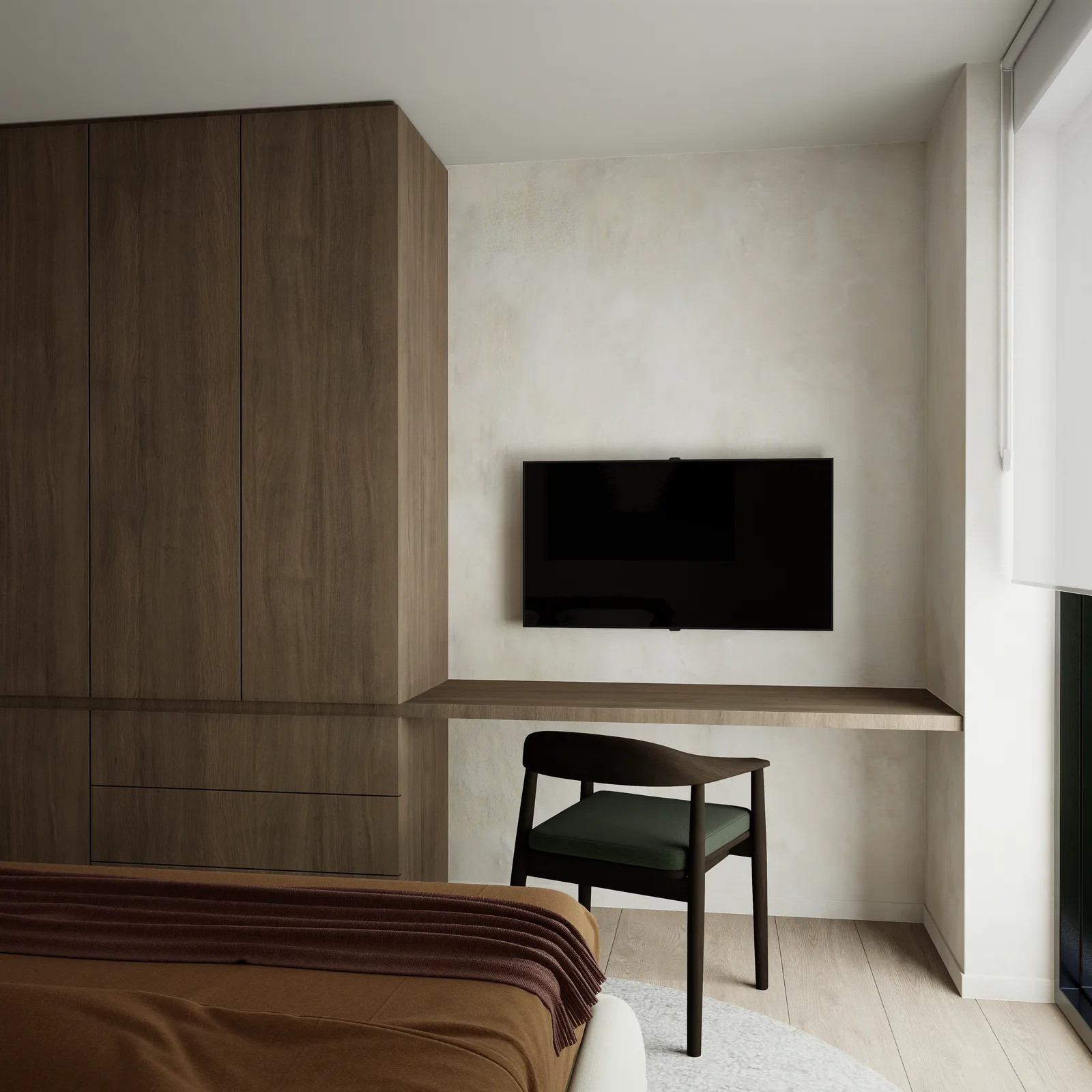 Project VAG, luxueus minimalistisch ontwerp in stucco en verduurzaamd hout — foto 13 van 16